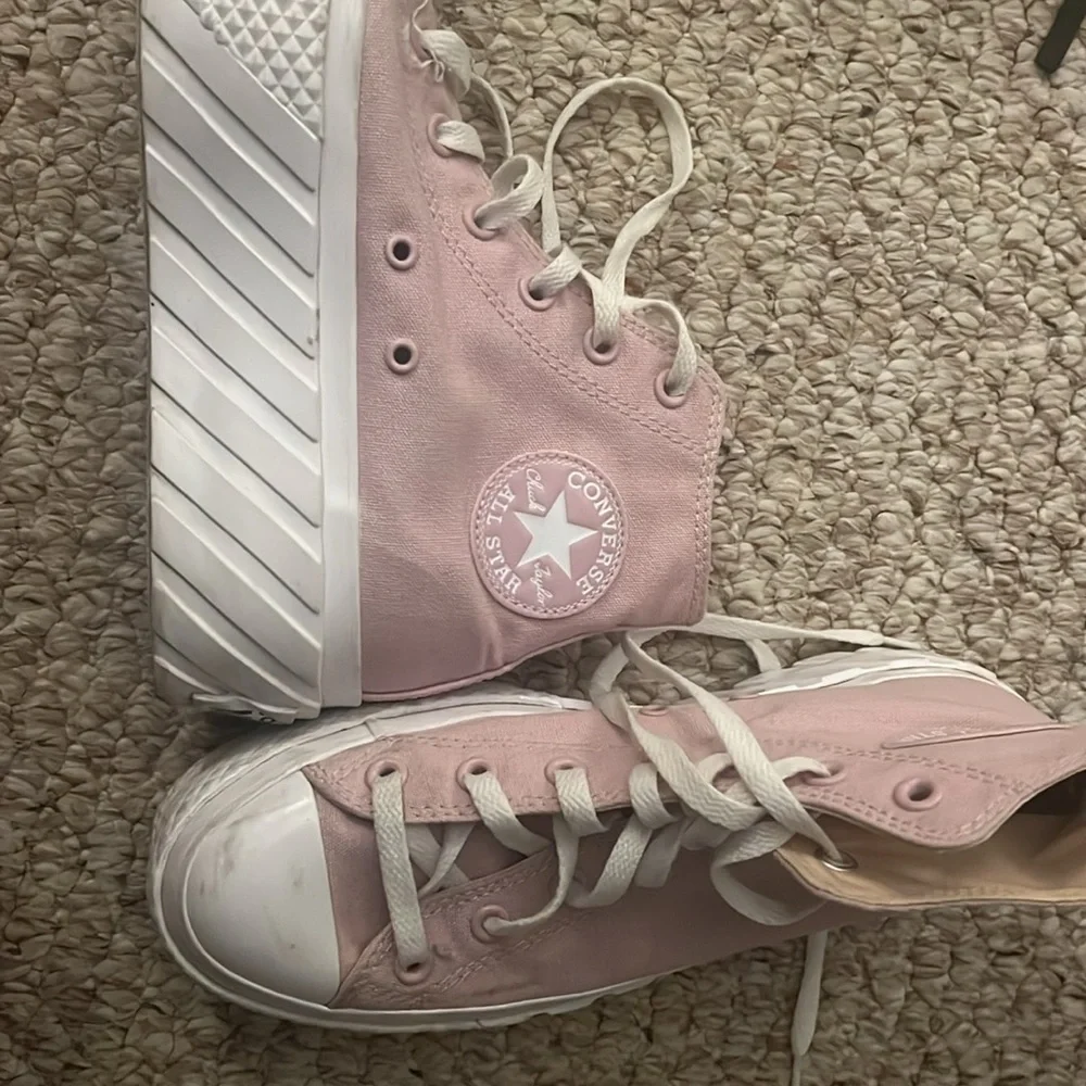 Pink High Top Converse - Picture 2 of 2